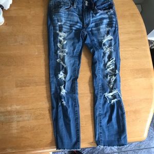 American Eagle crop jeans